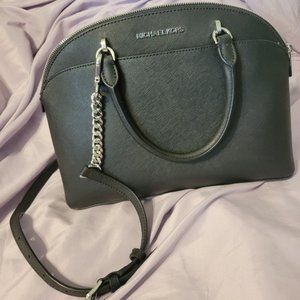 Michael kors large dome handbag/